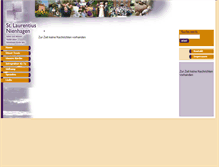 Tablet Screenshot of laurentius-nienhagen.de
